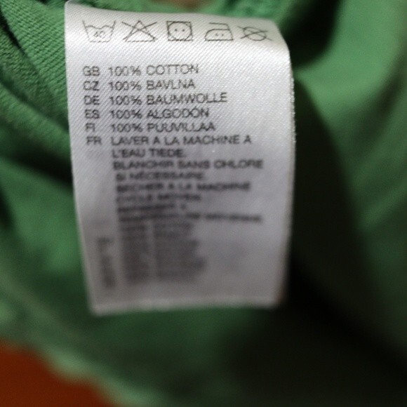 LOGG by H&M Green Graphic T-shirt – Nyack Fishing Design Medium - Picture 9 of 9